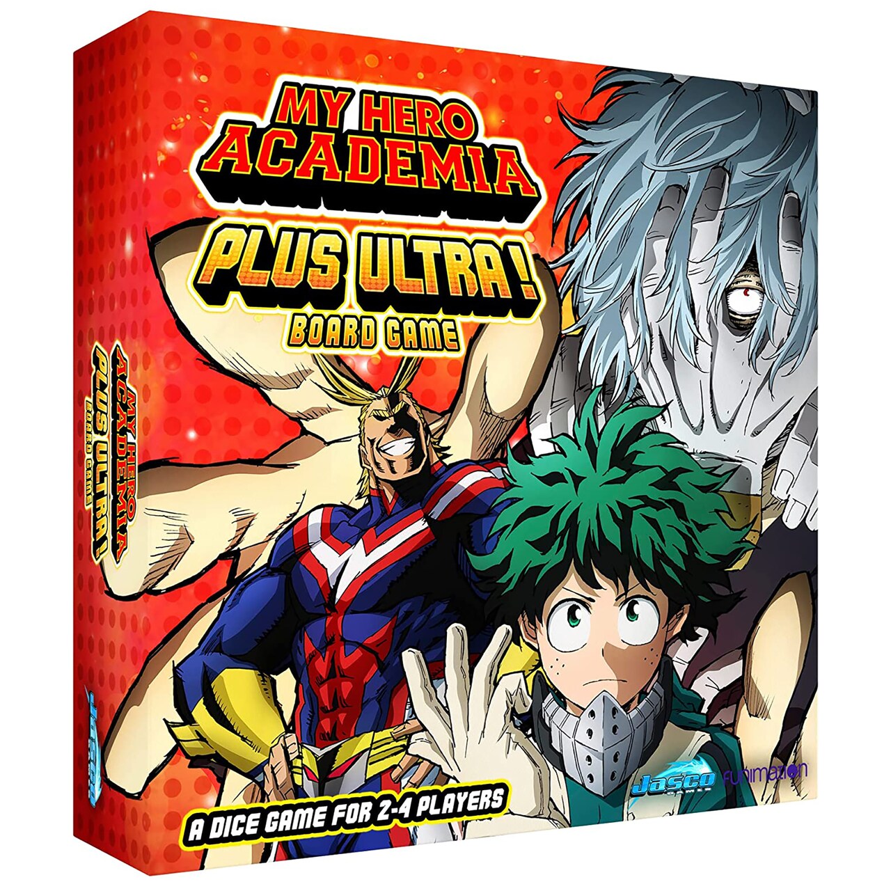 My Hero Academia: Plus Ultra! Board Game - A Dice Board Game, Play As Students From MHA Class 1-A, Ages 14+, 2-4 Players